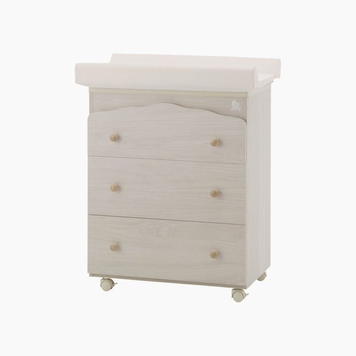 Italbaby Baby Bath 3 Drawers Tub Flash Bleached