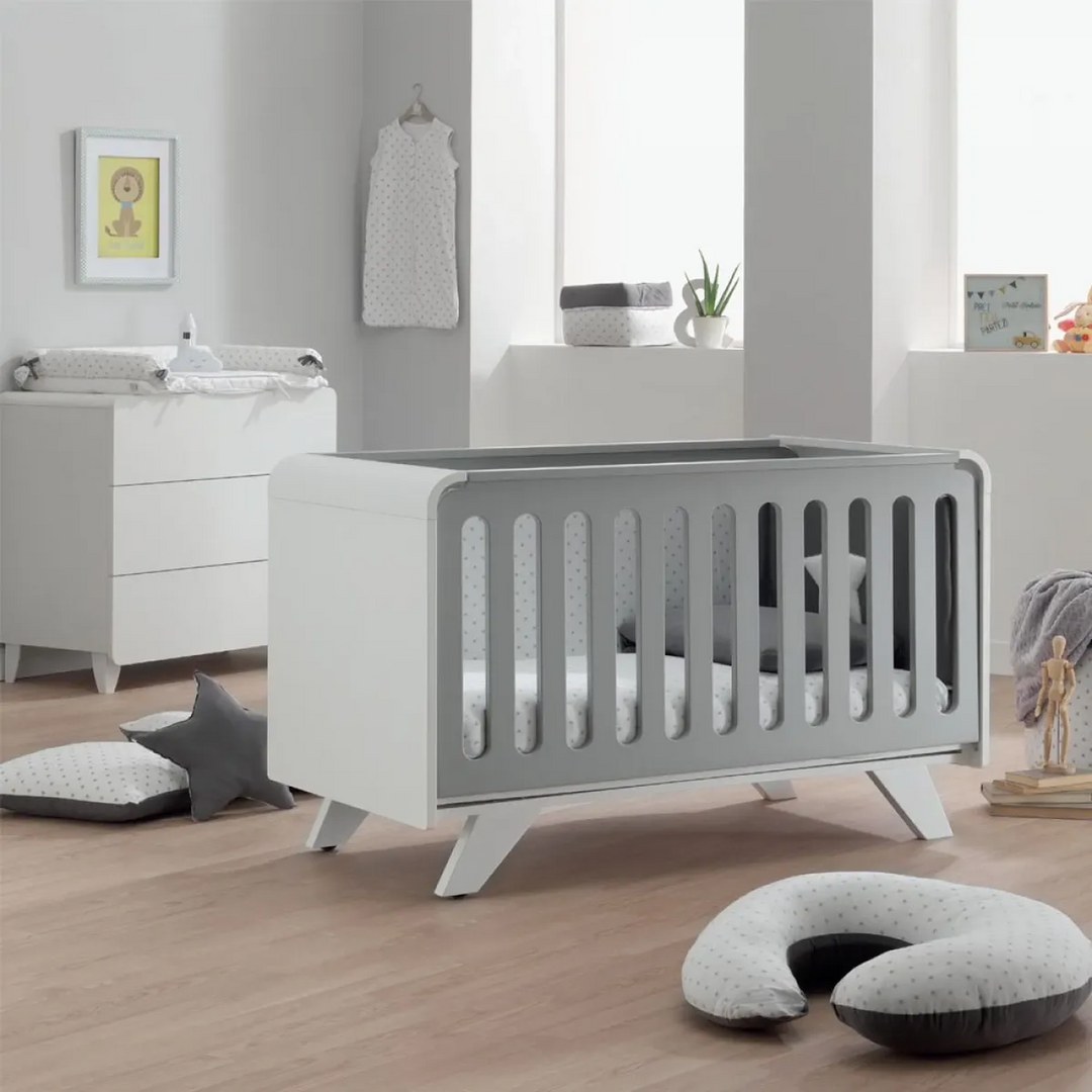 Italbaby Cot Mood Grey