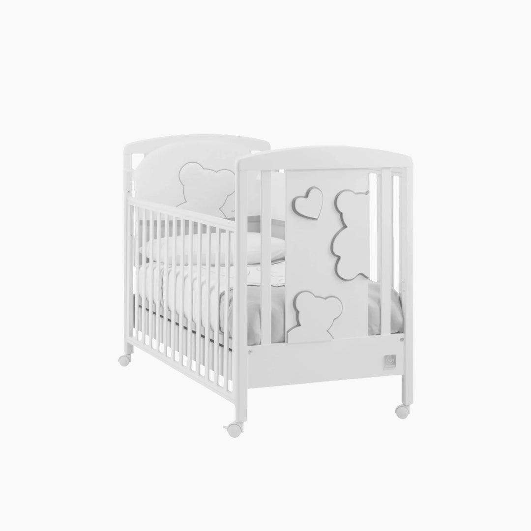 سرير الأطفال Matisse من Italbaby أبيض ورمادي
