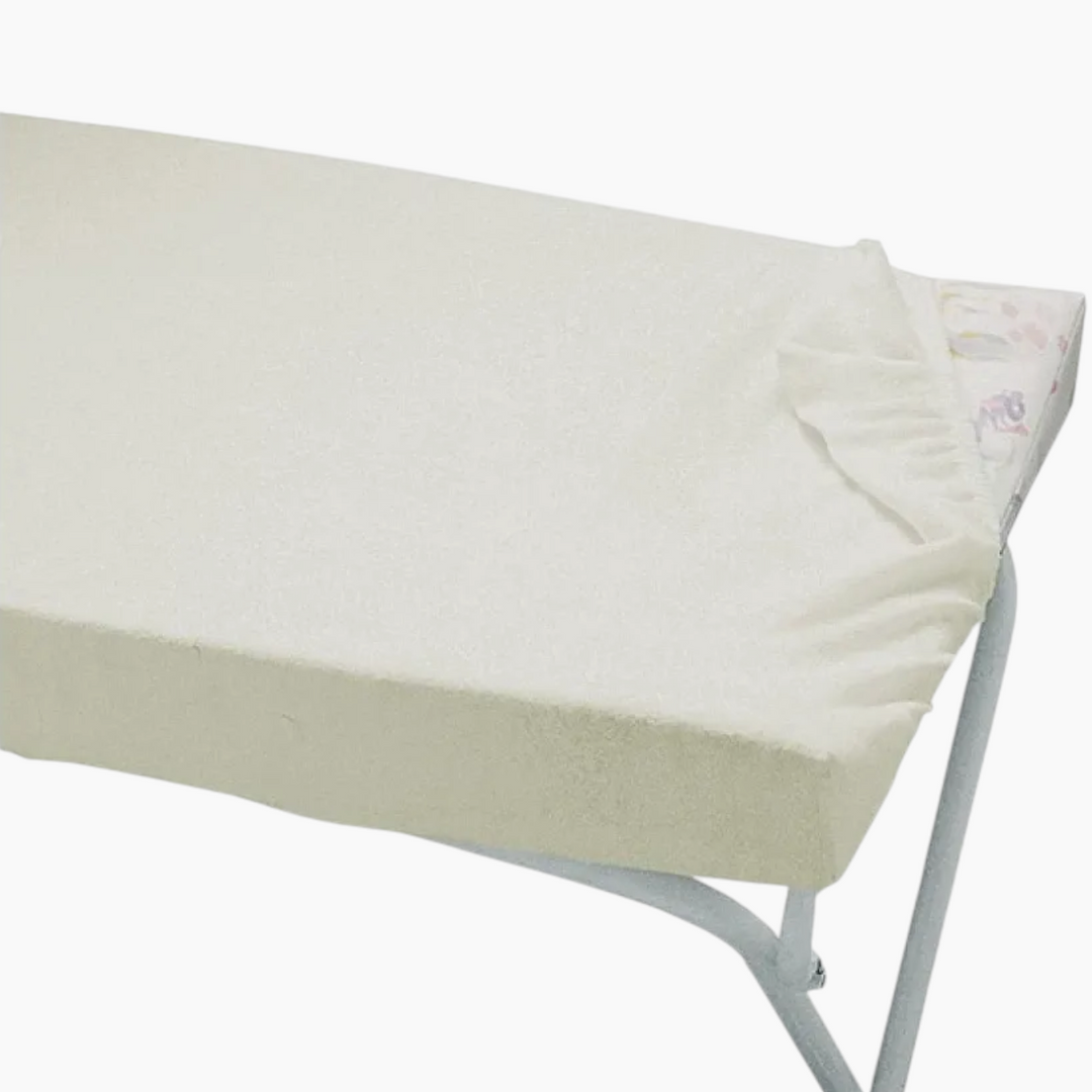 Italbaby Fitted Terry Sheet For Dressing Table White