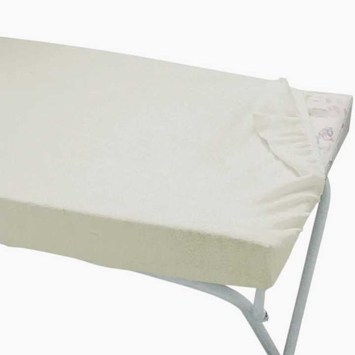 Italbaby Fitted Terry Sheet For Dressing Table White