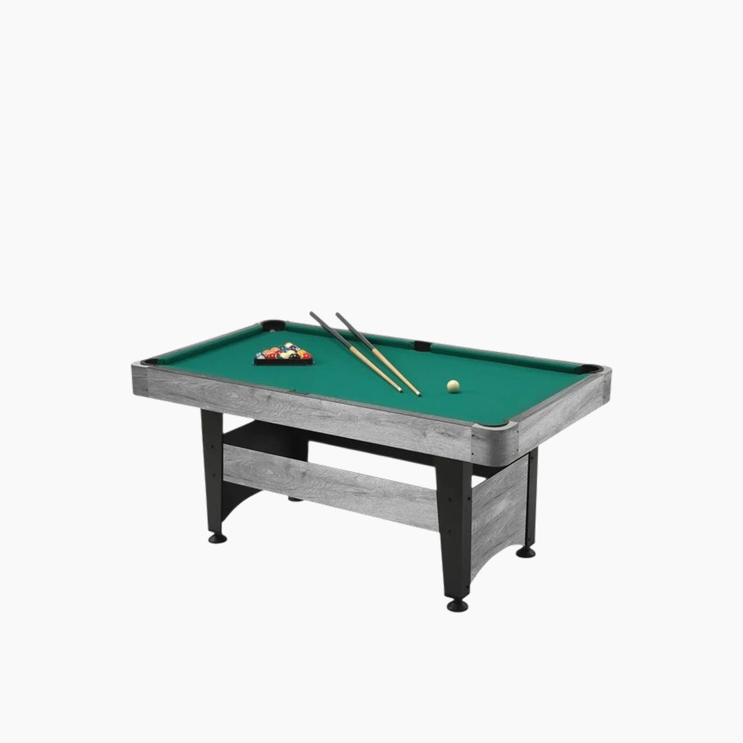 Garlando Pool Table Chicago 4 Gray Oak Playground 140 × 70 Cm – Play Area in MDF
