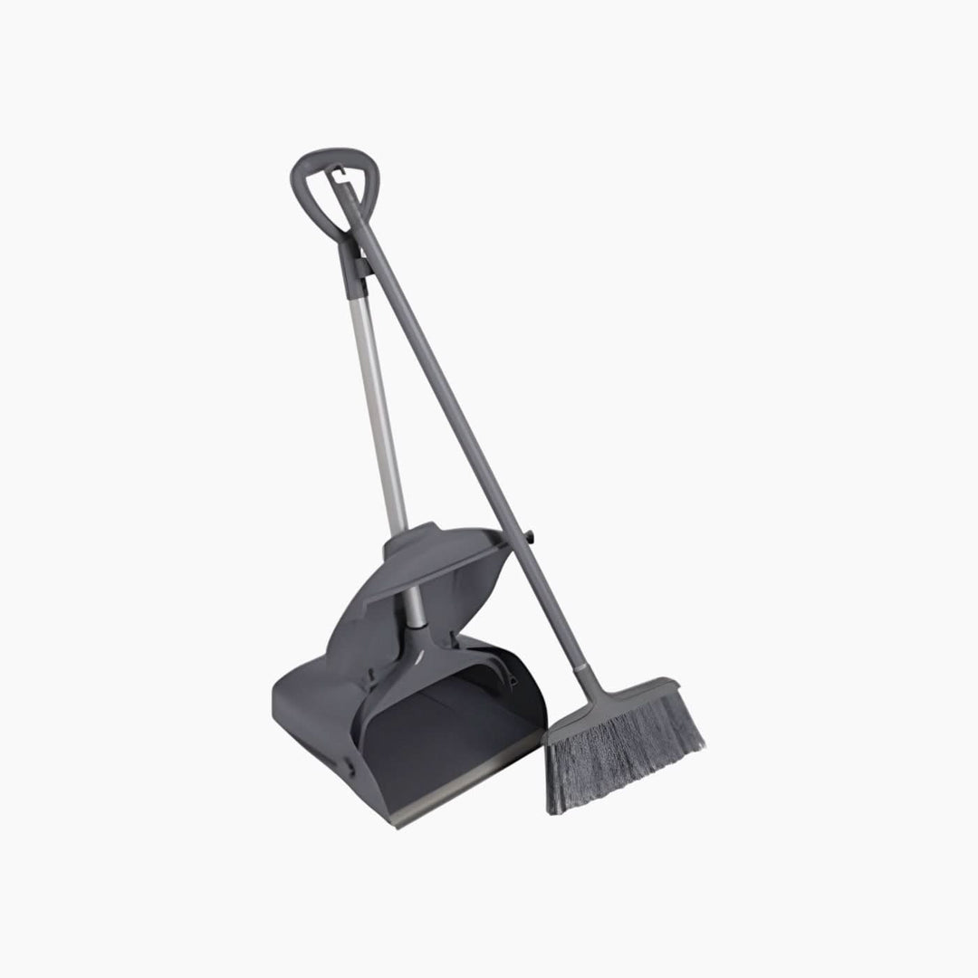 J.W. Dust Pan &amp; Broom Set - HUNA