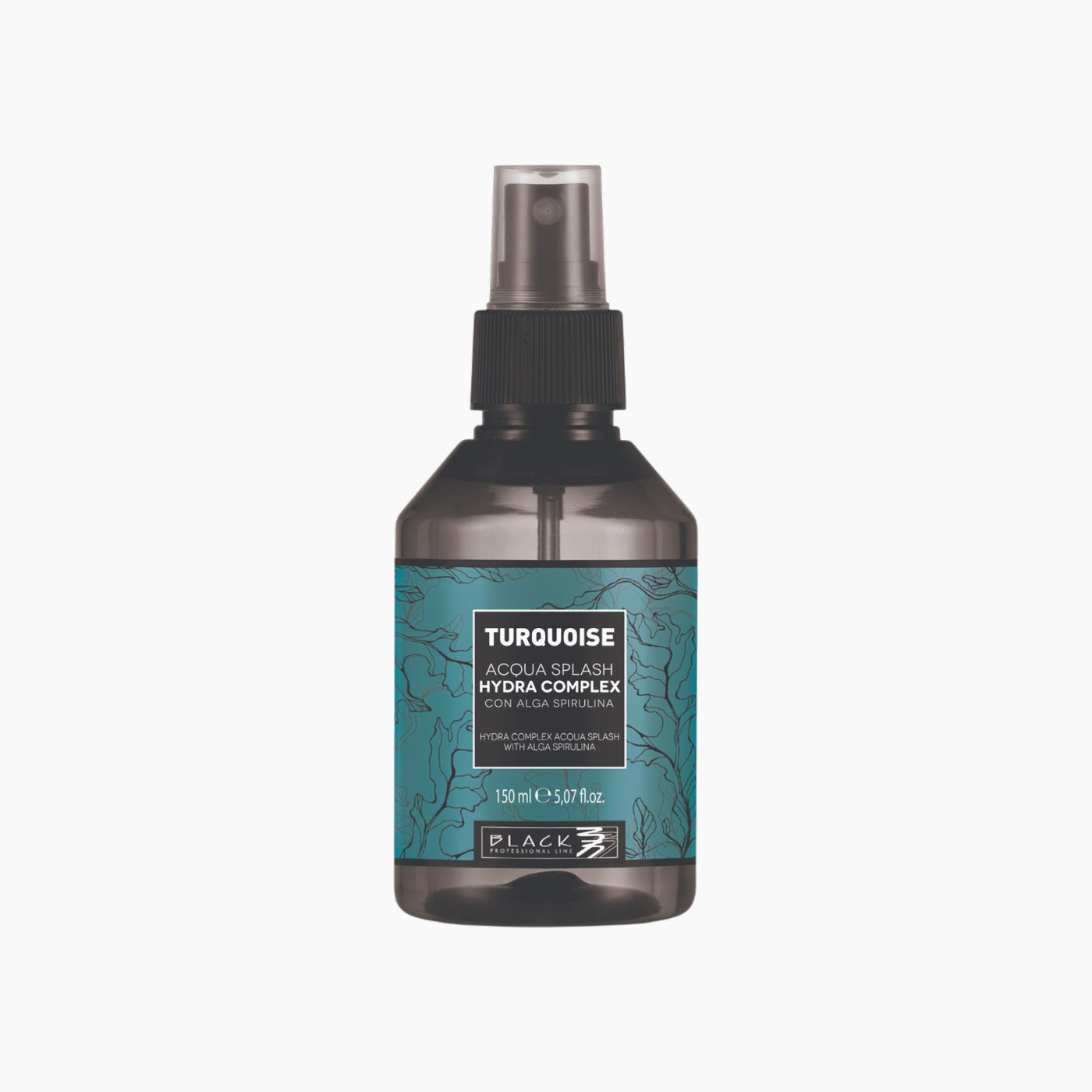 Black Professional Turquoise Splash Hydra Complex Water 150 Ml - HUNA