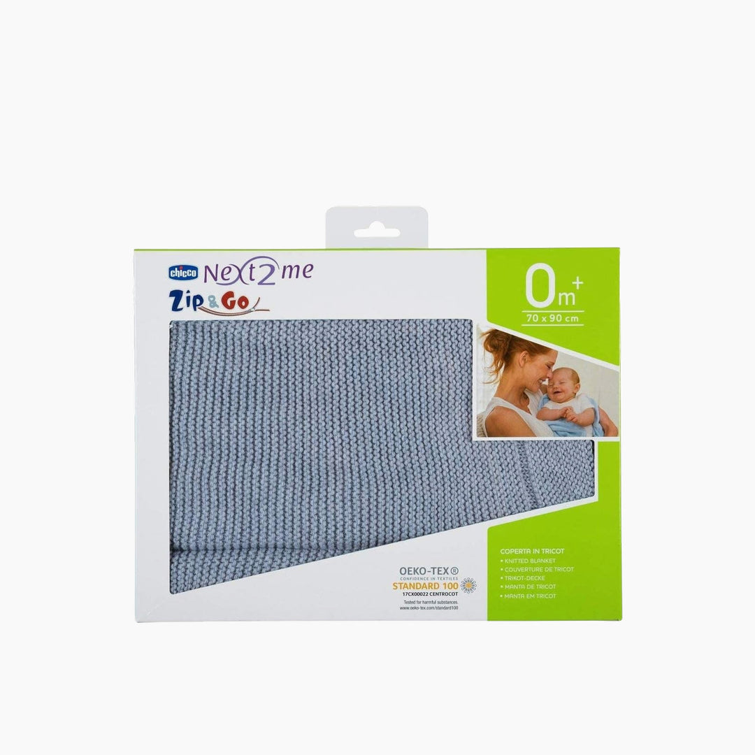 Chicco Tricot Blanket Light Grey