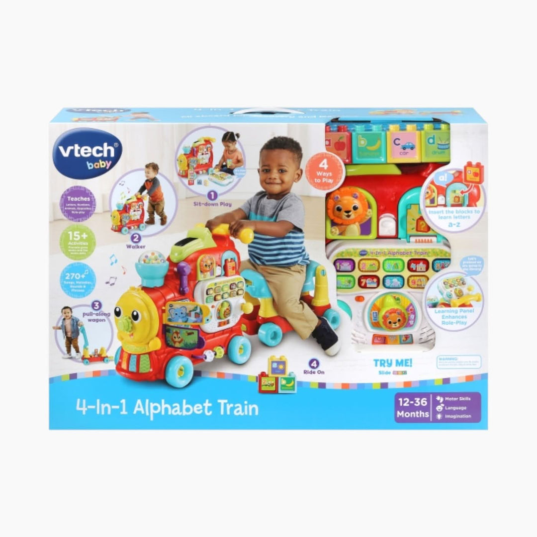 قطار تعلم الحروف من VTech 4 في 1