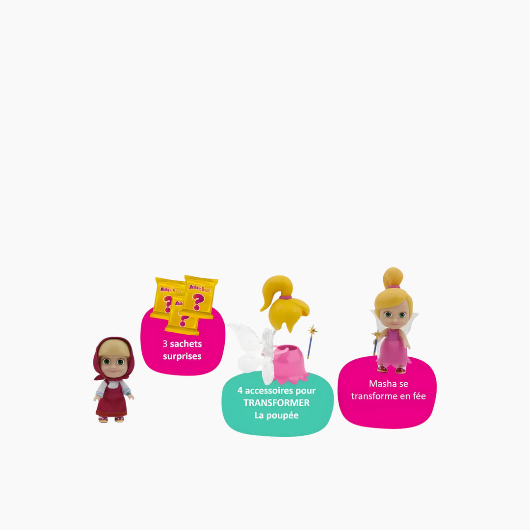 Simba Masha Magic Outfit Doli