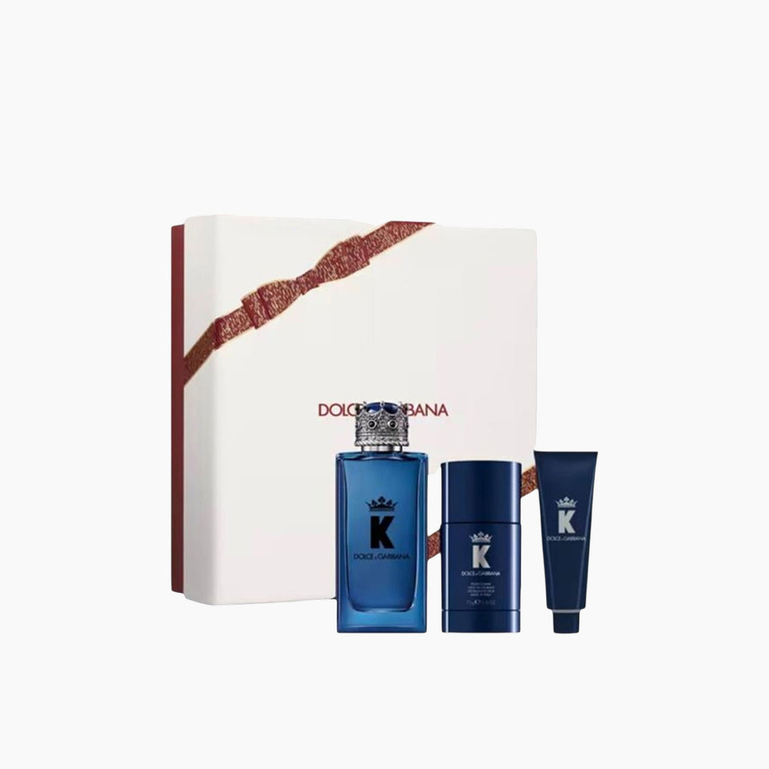 Dolce &amp; Gabbana K EDP 100Ml + Shower Gel 50Ml + Deodorant 75G Gift Set For Men
