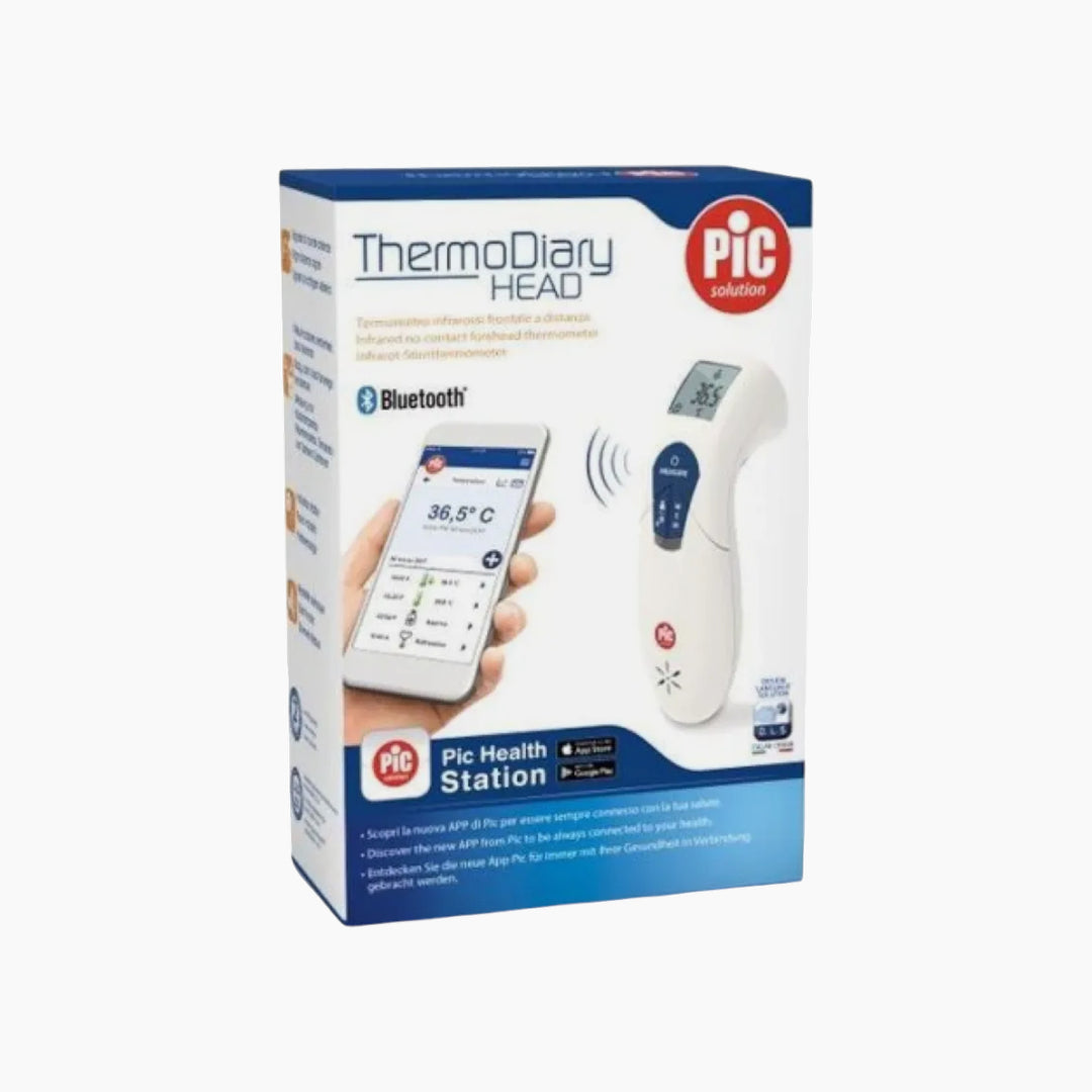 Pic Solution ThermoDiary Head Thermometer with Pack