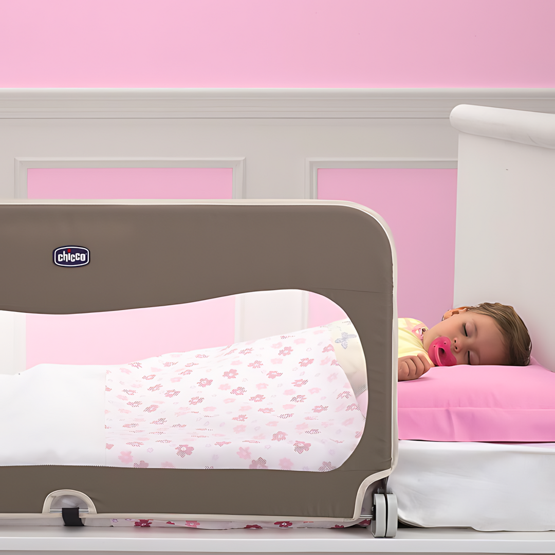 حاجز سرير شيكو الجديد Sleep Safety مع حزام تثبيت