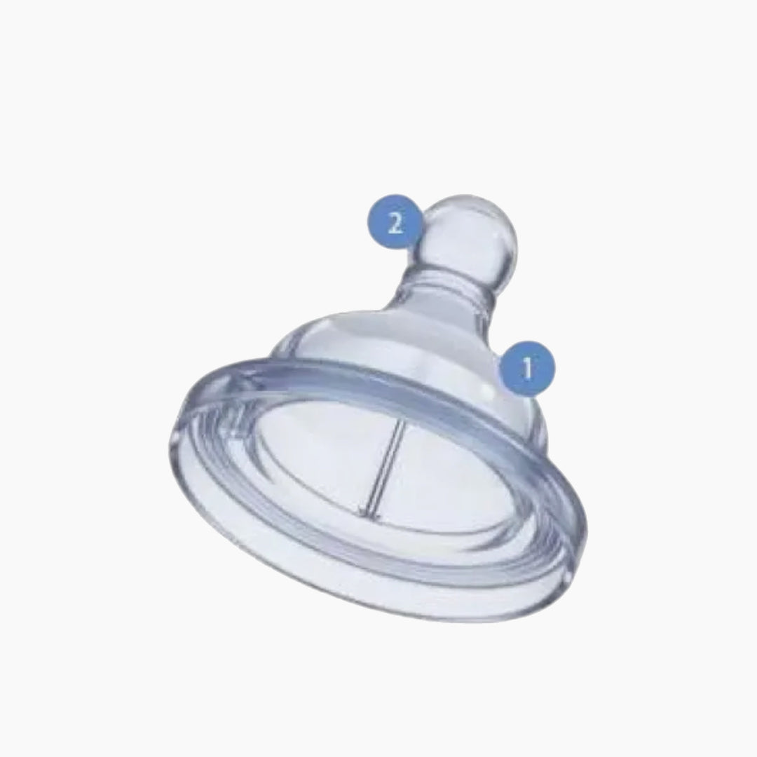 Chicco Well-Being Silicone Teat 0M+ Regular Flow 2PCS