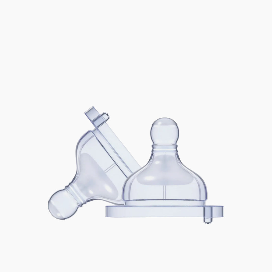 Chicco Well-Being Silicone Teat 0M+ Regular Flow 2PCS