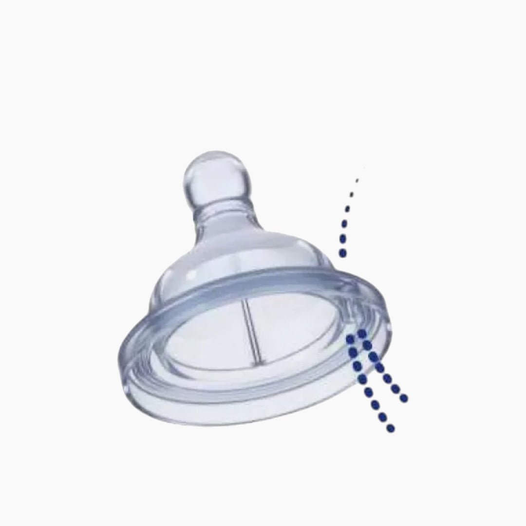 Chicco Well-Being Silicone Teat 0M+ Regular Flow 2PCS