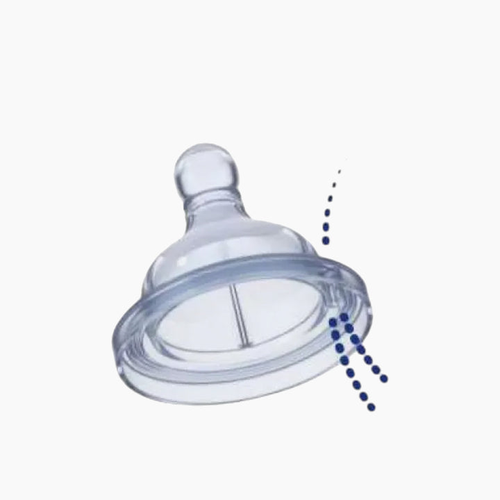 Chicco Well-Being Silicone Teat 0M+ Regular Flow 2PCS