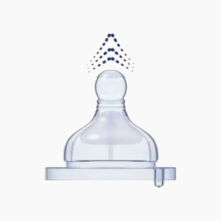 Chicco Well-Being Silicone Teat 0M+ Regular Flow 2PCS