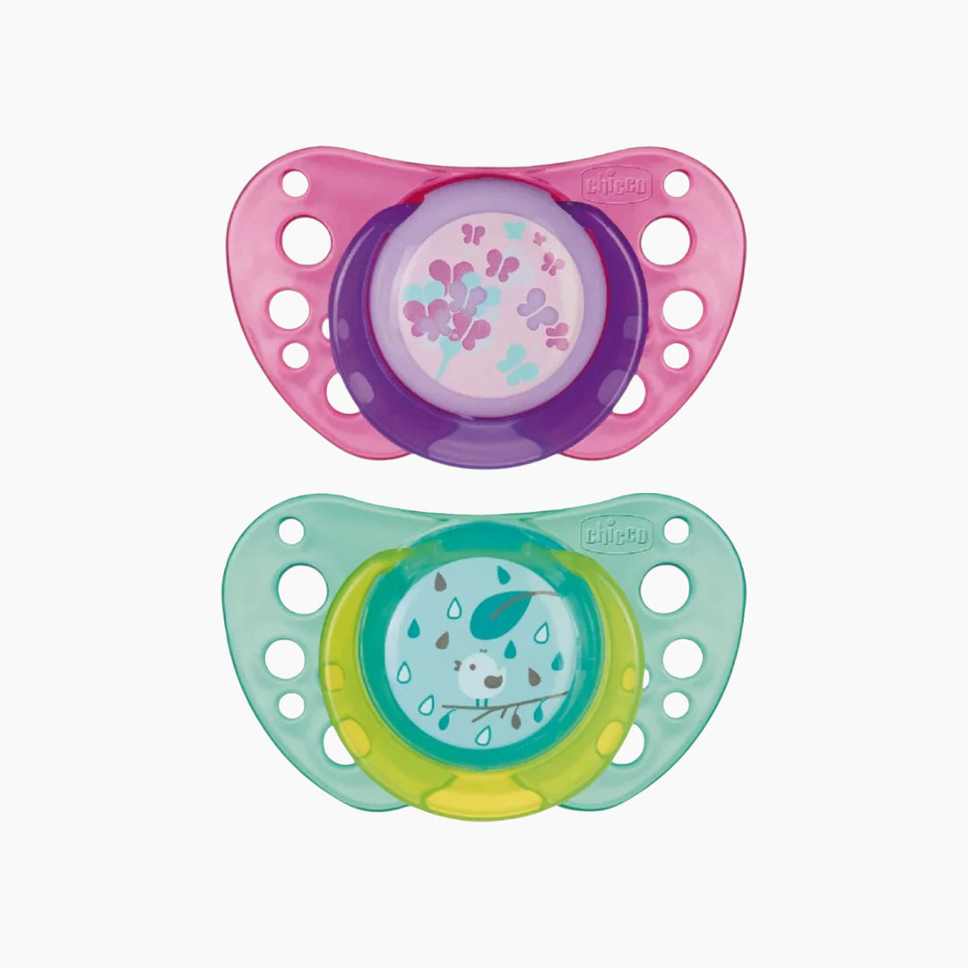 Chicco Soother Ph.Air Silicone 12M+2Pcs C