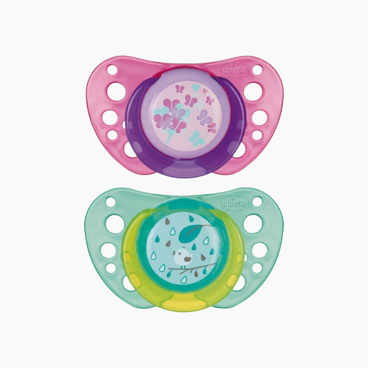 Chicco Soother Ph.Air Silicone 12M+2Pcs C