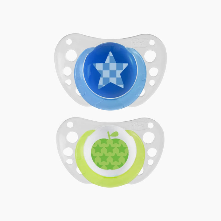 Chicco Soother Ph.Air Silicone 12M+2Pcs C