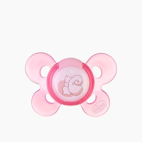 SOOTHER PH.COMFORT PINK SIL 0 - 6 Month 1PC C