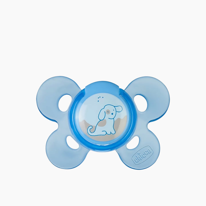 Chicco Soother Ph.Comfort Blue Silicone 0-6M 1Pc C