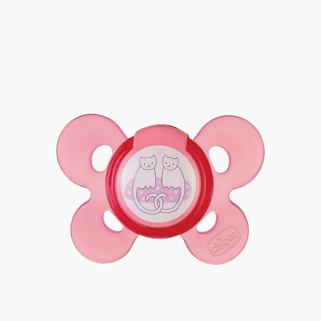 Chicco Soother Ph.Comfort Pink Silicone 6-12M 1Pc C