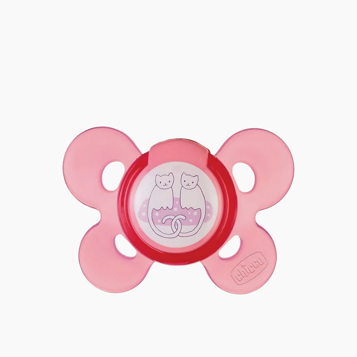 Chicco Soother Ph.Comfort Pink Silicone 6-12M 1Pc C