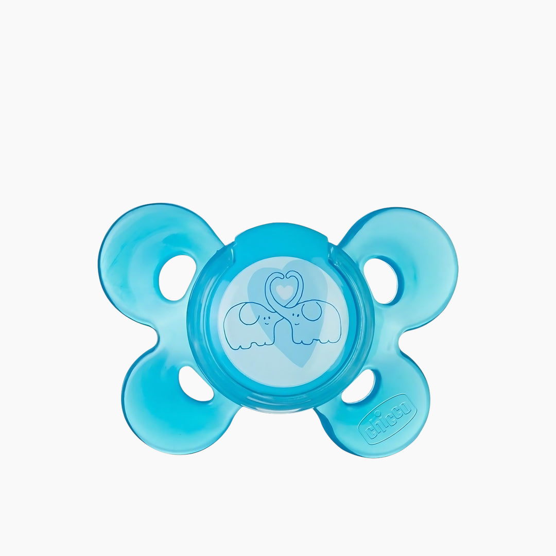 Chicco Soother Ph.Comfort Blue Silicone 6-12M 1Pc C