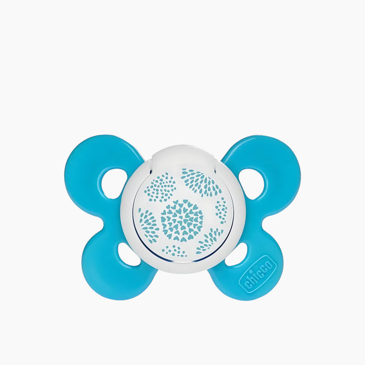 Chicco Soother Ph.Comfort Blue Silicone 6-12M 1Pc C