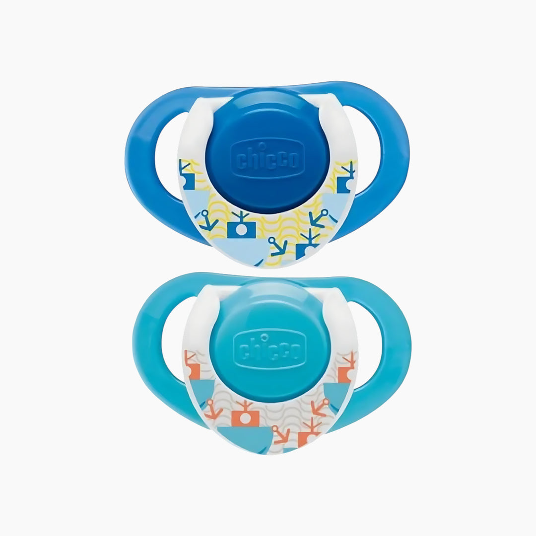 Chicco Soother Ph.Compact Silicone 12M+2Pcs B