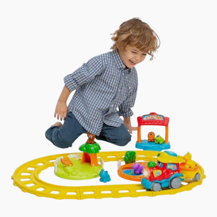 Chicco Toy Abc Adventure Train Ita-En - HUNA