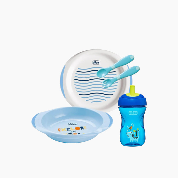 CHICCO Weaning Set for boys
