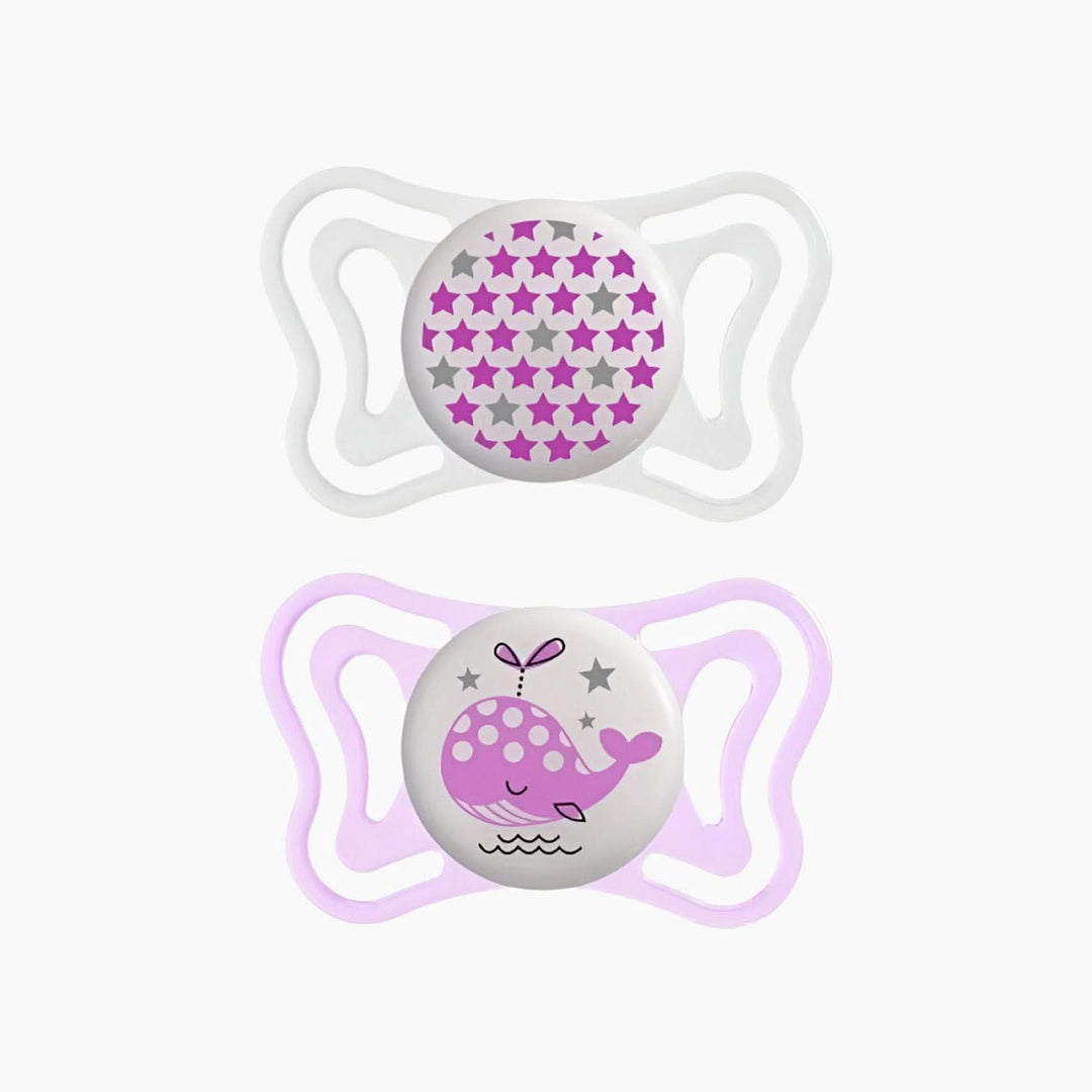 Chicco Soother Physio Light Sil 2 Pc Pacifier
