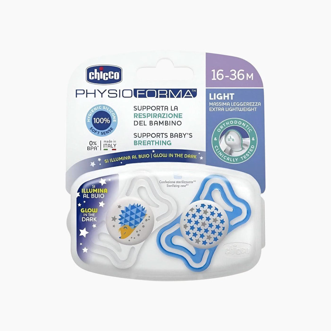 Chicco Soother Physio Light Sil 2 Pc Pacifier