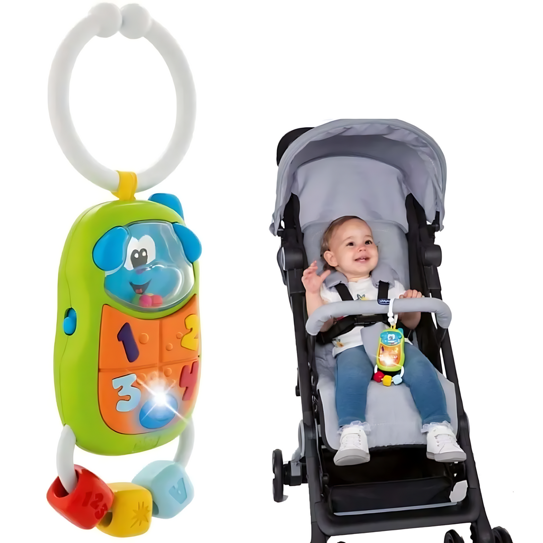 Chicco Bs Rattle Puppy Phone