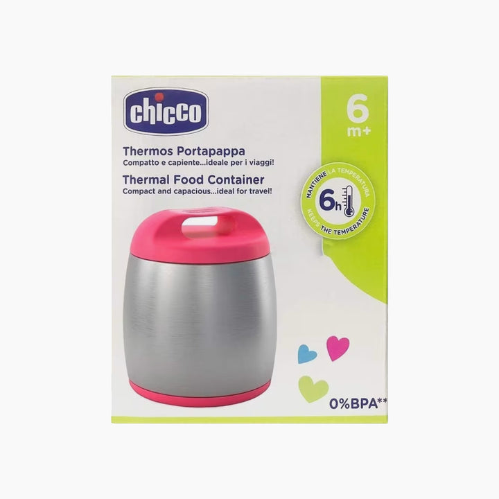 Chicco Baby Food Container Thermos Girl