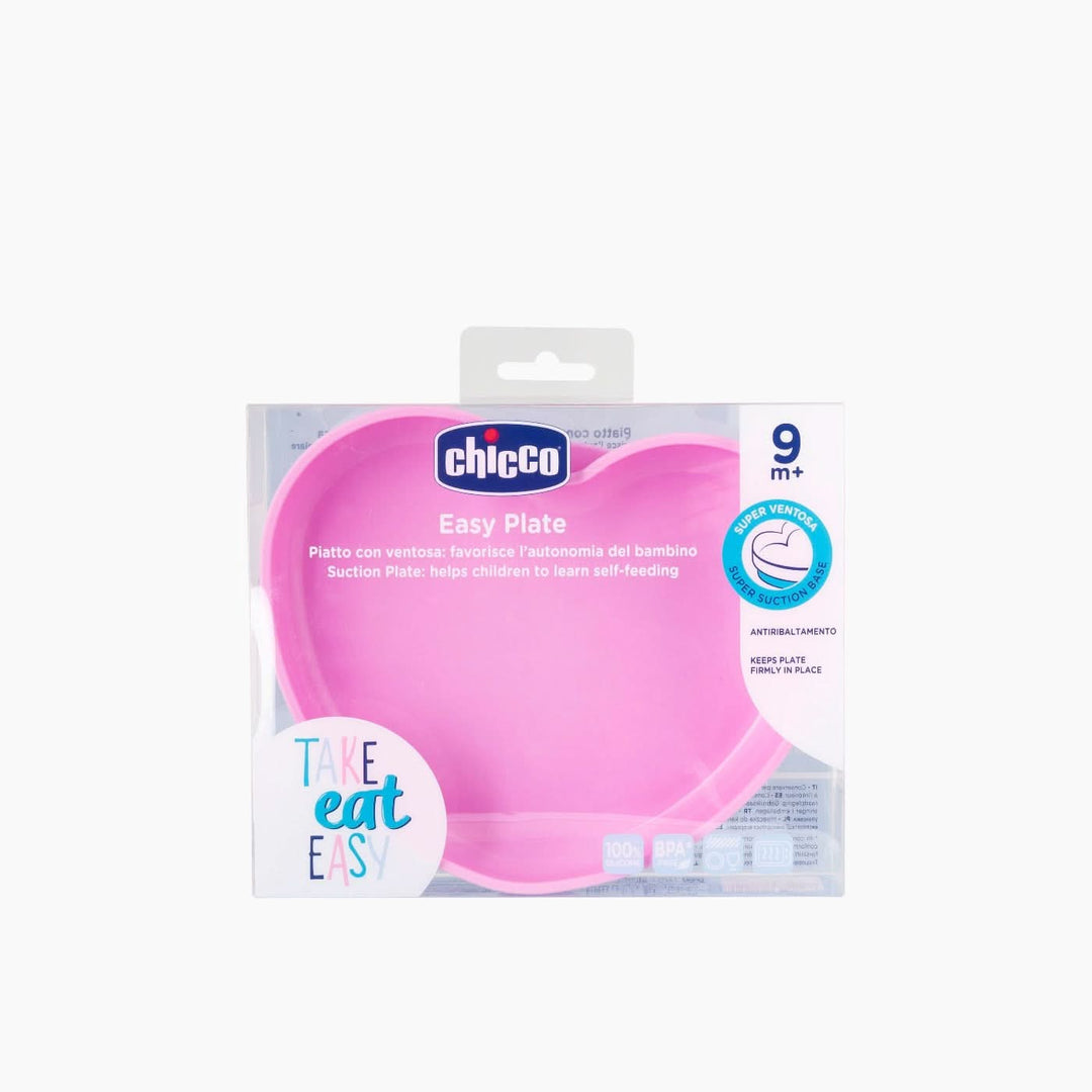 Chicco Silicone Heart Shaped Plate