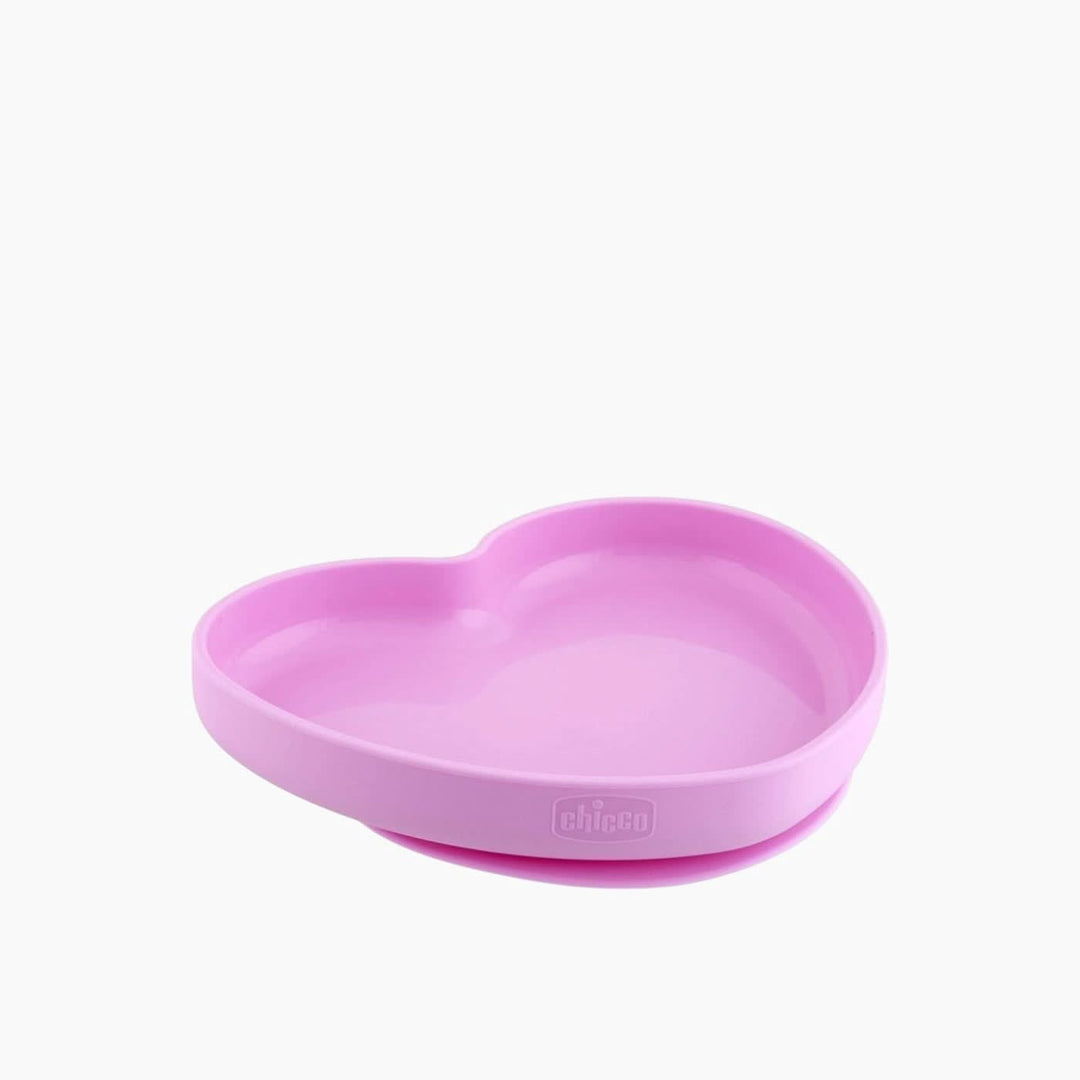 Chicco Silicone Heart Shaped Plate