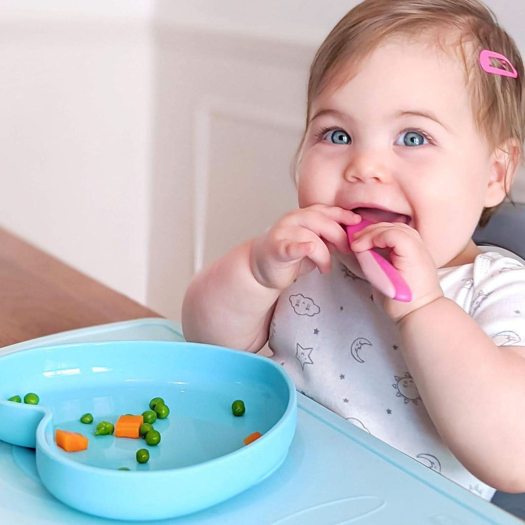 Chicco Silicone Heart Shaped Plate