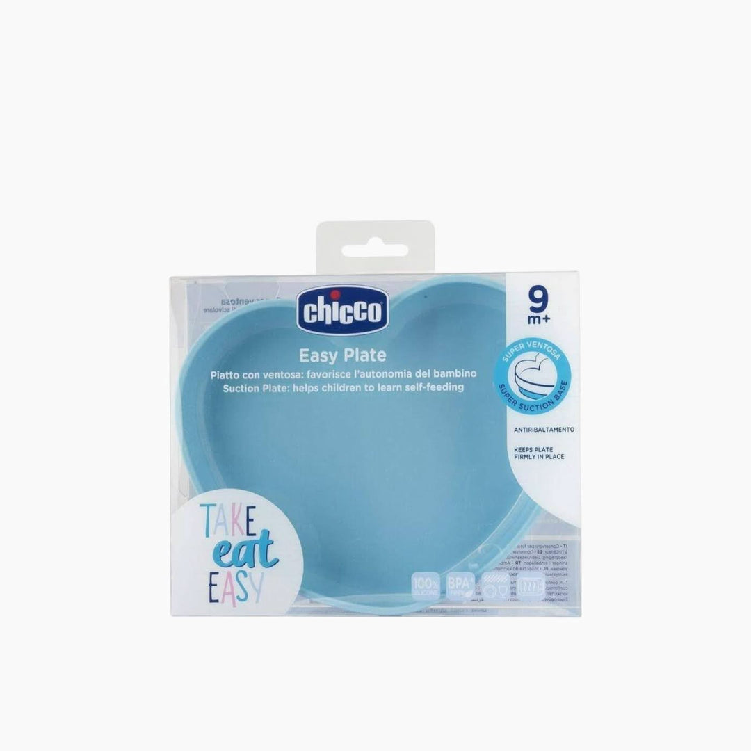 Chicco Silicone Heart Shaped Plate