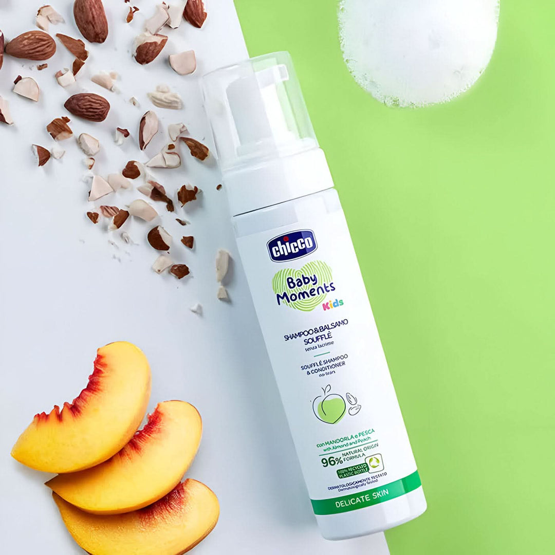 Chicco Baby Moments Shampoo Conditioner Soufflé Kids