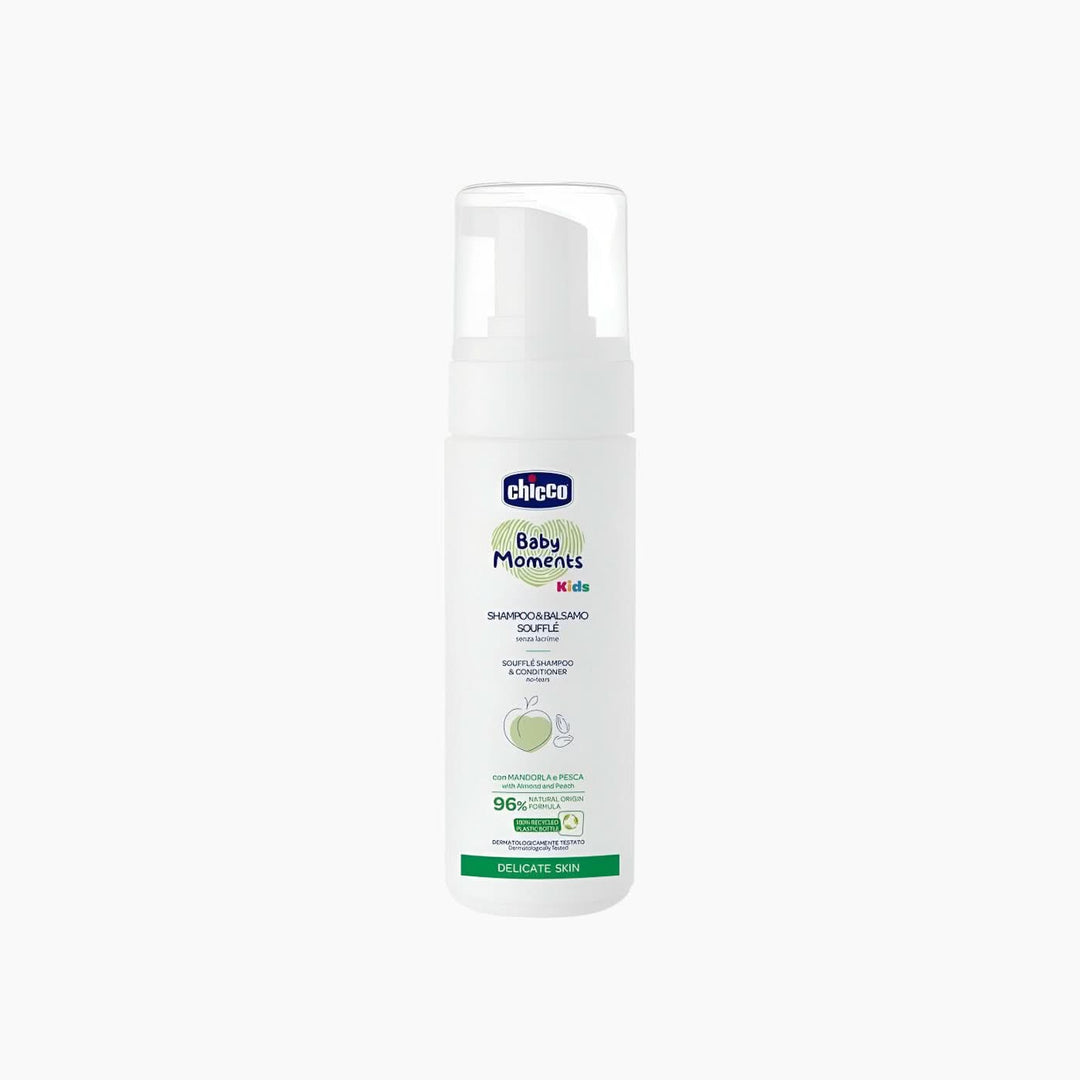 Chicco Baby Moments Shampoo Conditioner Soufflé Kids