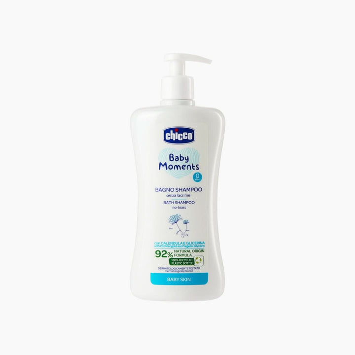 Chicco Baby Moments Body Wash And Shampoo - HUNA