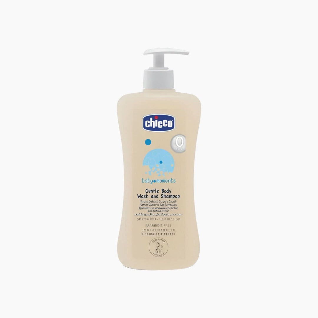 Chicco Baby Moments Body Wash And Shampoo