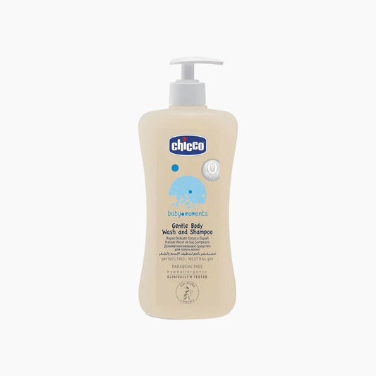 Chicco Baby Moments Body Wash And Shampoo