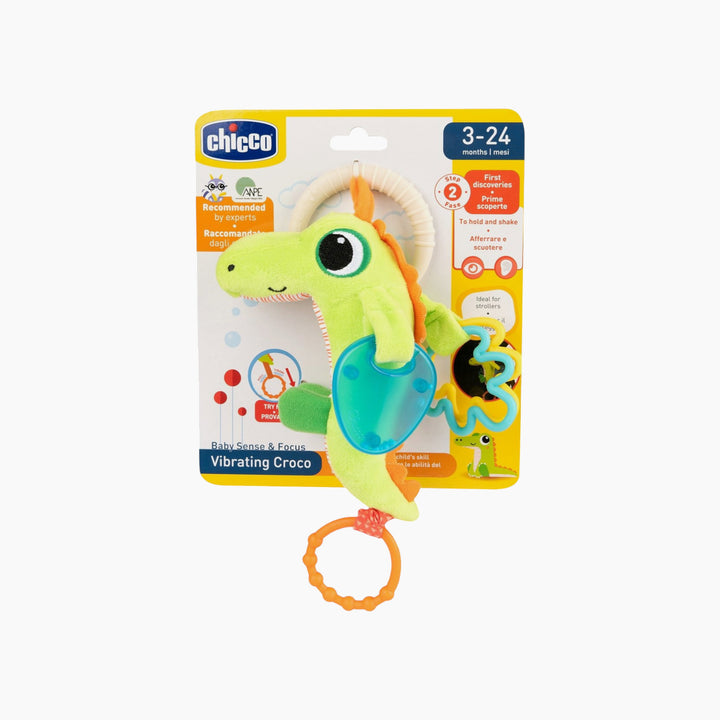 Chicco Toy Bsf خشخيشة تمساح هزاز