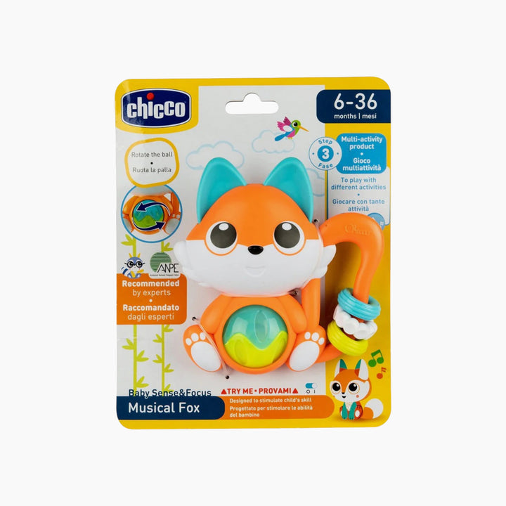 Chicco Toy Bs Musical Fox Rattle