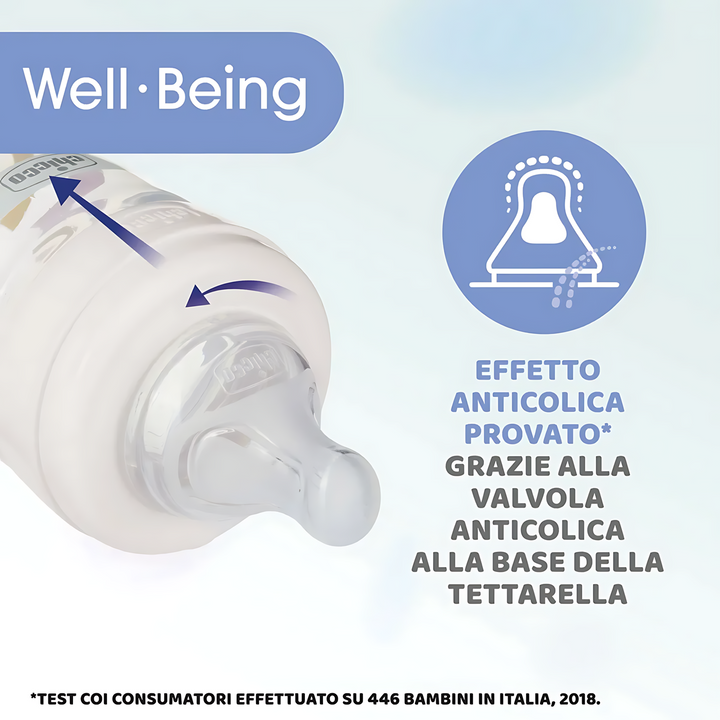 Chicco Bottle Wb Pp Silicone Nipple