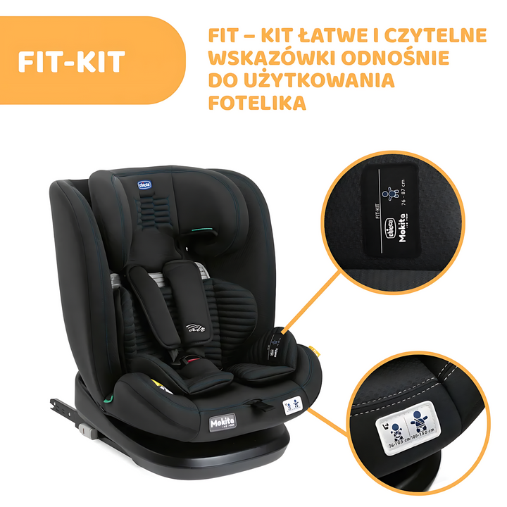 Chicco Mokita I-Size B.Car Seat Graphite