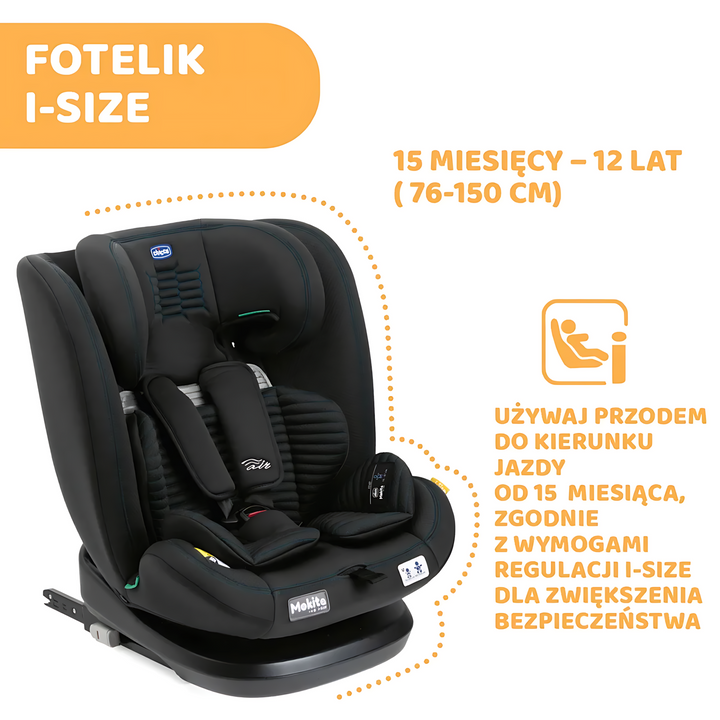 Chicco Mokita I-Size B.Car Seat Graphite