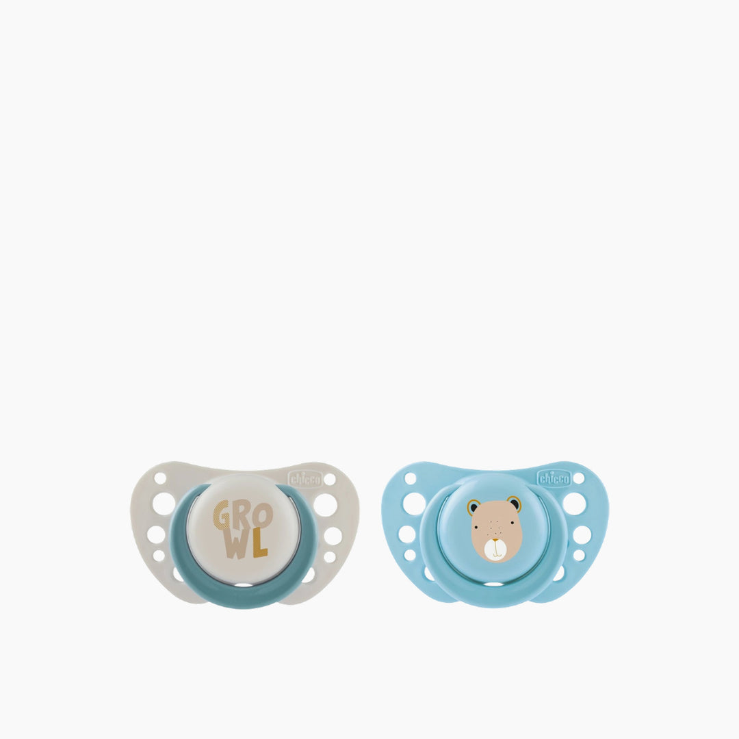 Chicco Soother Air Silicone 2-6M 2Pcs